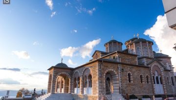 Κουρά Μεγαλοσχήμου Μοναχής στην Μονή Ταξιαρχών  Αγίου Γεωργίου Νηλείας.