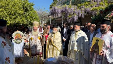 Εορτάσθηκε η μνήμη του Οσίου Χατζη-Ανανία στην Ι.Μ. Παναγίας Εξακουστής Μαλλών Ιεράπετρας