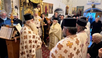 Εορτάσθηκε η μνήμη του Οσίου Χατζη-Ανανία στην Μονή Παναγίας Εξακουστής Μαλλών Ιεράπετρας