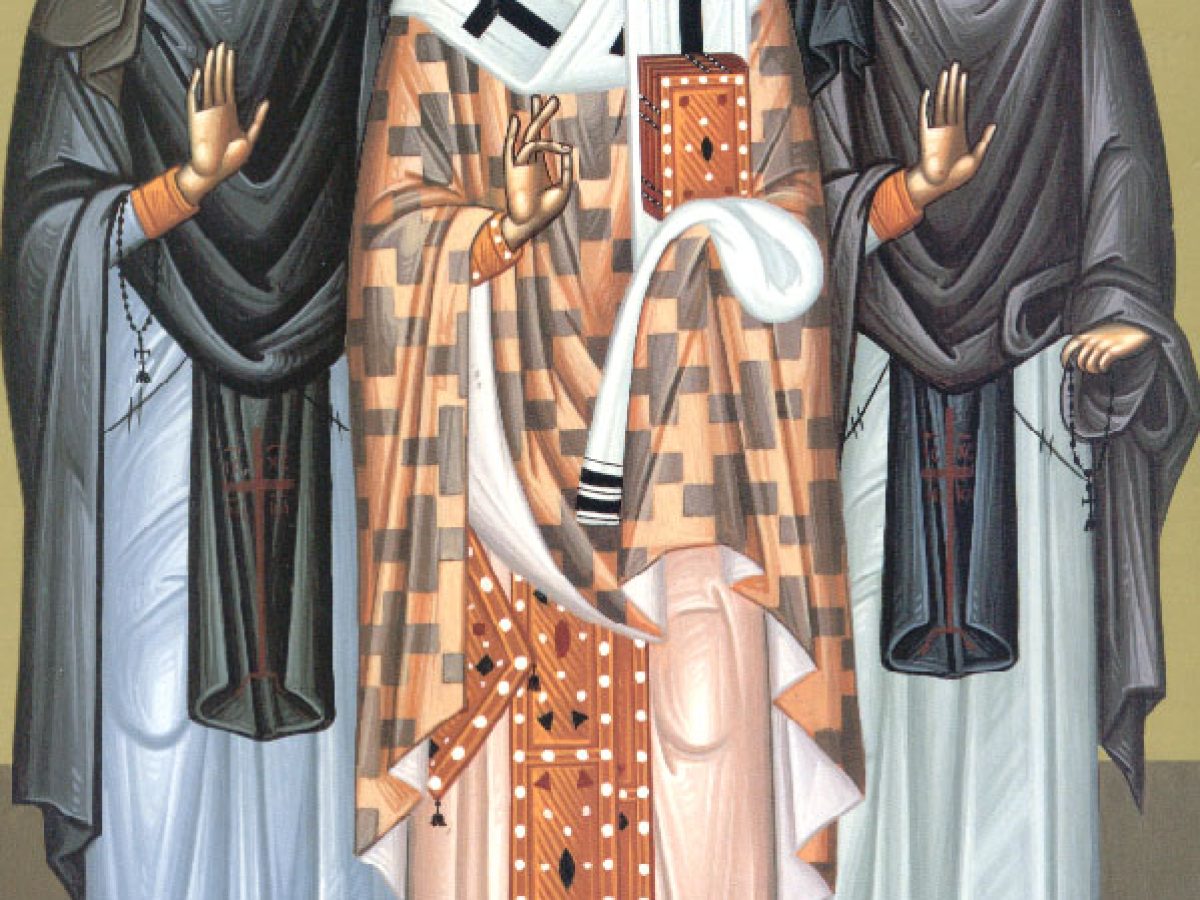 Ο άγιος Βασιλεύς και η αγία Γλαφύρα (26 Απριλίου)