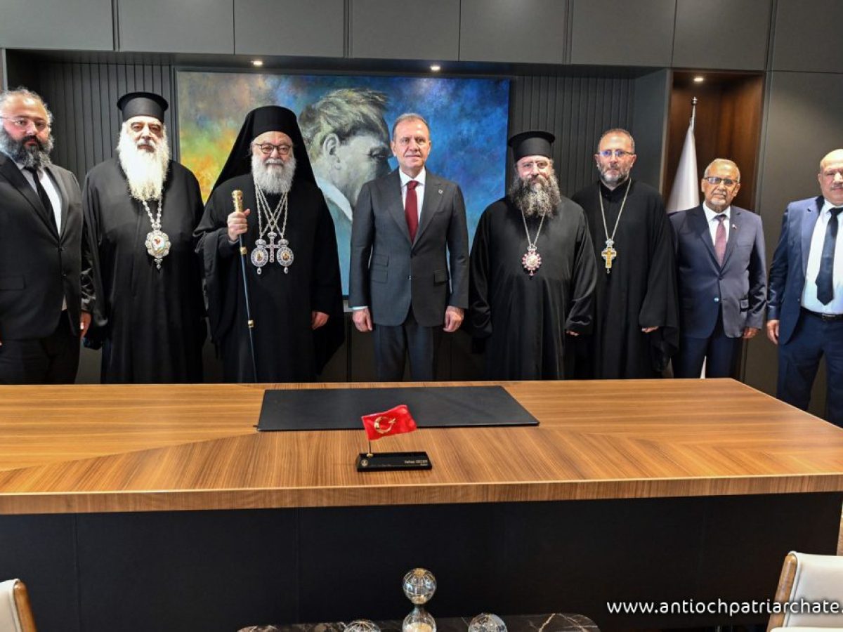 Μηνύματα ειρήνης και ενότητας στις επαφές του Πατριάρχη Αντιοχείας με τις τοπικές αρχές στη Μερσίνη