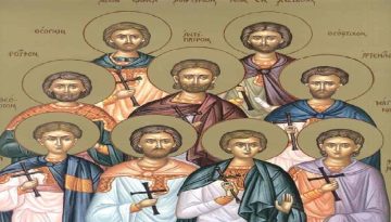 28 Απριλίου – Γιορτή σήμερα: Άγιοι Εννέα Μάρτυρες εν Κυζίκω