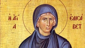 24 Απριλίου – Γιορτή σήμερα: Οσία Ελισάβετ η Θαυματουργή