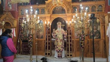 Η Κυριακή των Μυροφόρων στην Ι. Μητρόπολη Κορίνθου.
