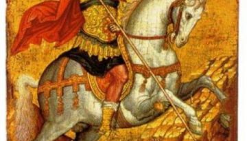Τυράννων τὰ θράση ἐξηφάνισας καὶ Χριστὸν ἐδόξασας