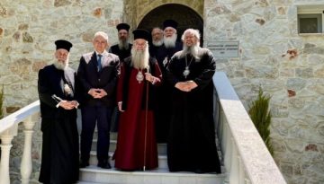 Επισκέψεις Αρχιερέων του Πατριαρχείου Βουλγαρίας στον Άγιο Αχίλλιο.