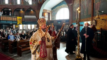 Με λαμπρότητα η πανήγυρη του Αγίου Γεωργίου στη Βρισβάνη