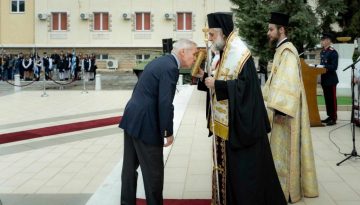 Δοξολογία για τον Προστάτη του Στρατού Ξηράς Αγίου Γεωργίου παρουσία του υφυπουργού Άμυνας