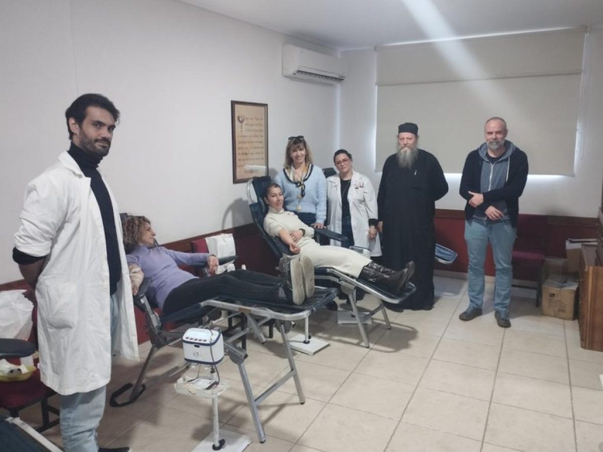 Επιτυχής και η 114η αιμοδοσία στον Άγιο Τρύφωνα Καματερού