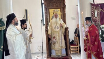 Μνήμη Αγίων Μυροφόρων γυναικών στη Μητρόπολη Θηβών