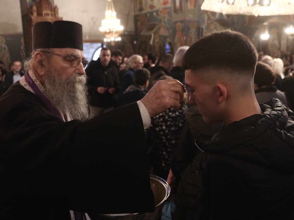 Η Ακολουθία του Ιερού Ευχελαίου στον Ιερό Ναό Αγίου Ανδρέα Λαμπρινής