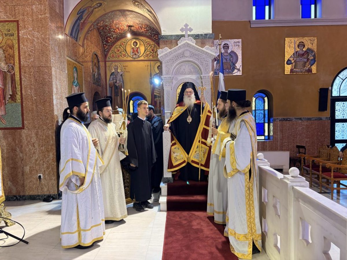 Λαμπρός εορτασμός του Αγίου Μακαρίου, Αρχιεπισκόπου Κορίνθου, στο Ξυλόκαστρο Κορινθίας