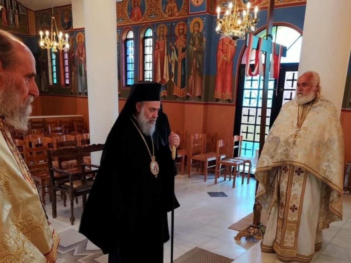 Όρθρος και Θεία Λειτουργία στον ομώνυμο Ιερό Ναό στην Κυψέλη Σοφάδων