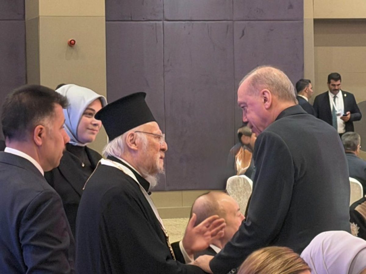 Ο Πατριάρχης Βαρθολομαίος στην έναρξη του Διπλωματικού Φόρουμ της Αττάλειας