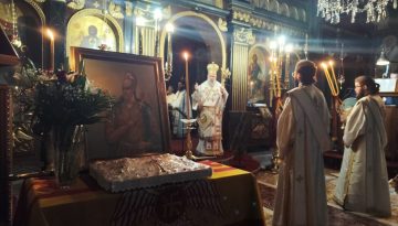 Αγρυπνία για την Ανάληψη και την Άλωση της Πόλεως στην Ευαγγελίστρια Καρδίτσης