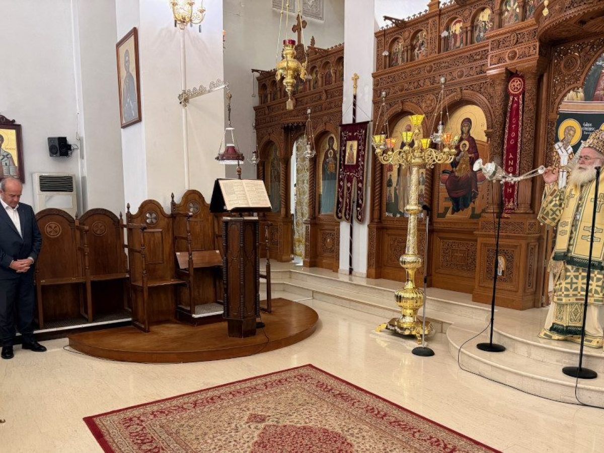 Η Κυριακή του Παραλύτου στον Ιερό Καθεδρικό Ναό της Αγίας Φωτεινής Ιεράπετρας