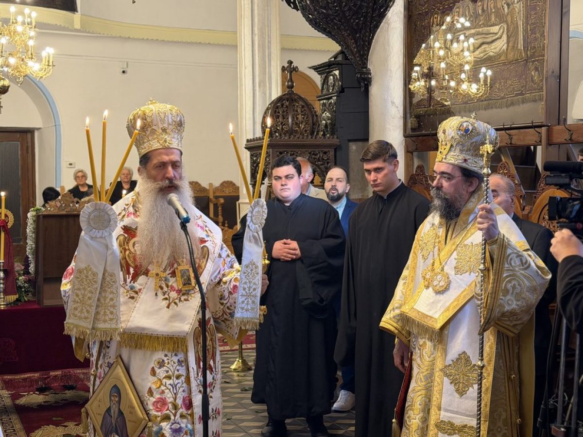 Η εορτή του Αγίου Θεράποντος στο Λέχοβο