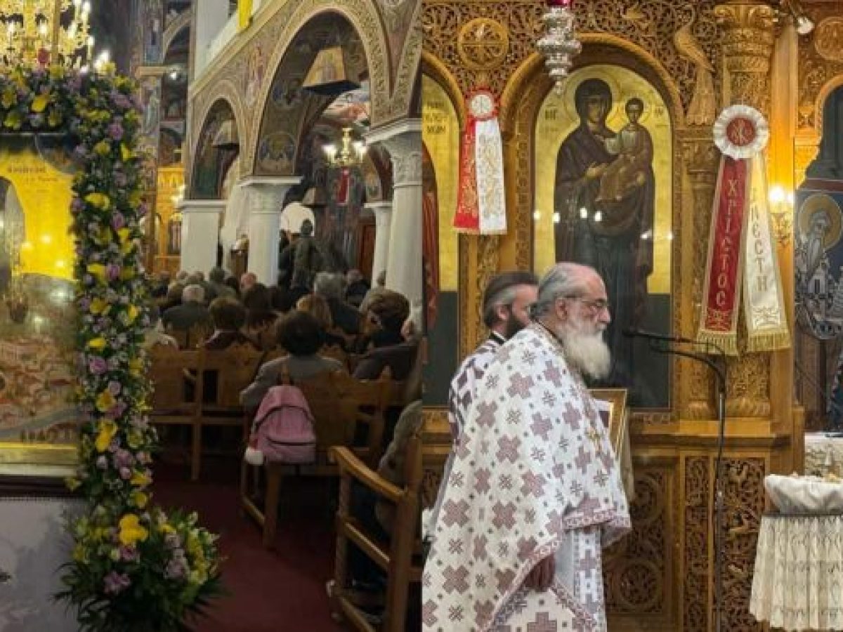 Η εορτή του Αγίου Νεομάρτυρος Αγαθαγγέλου στη Φλώρινα