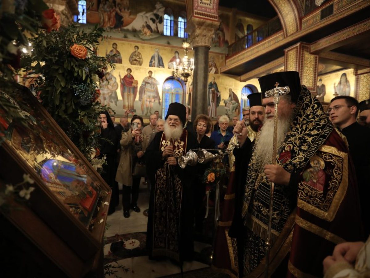 Υποδοχή της Ιεράς Εικόνος της Παναγίας Παντανάσσης στη Νέα Κρήνη Καλαμαριάς (ΦΩΤΟ)