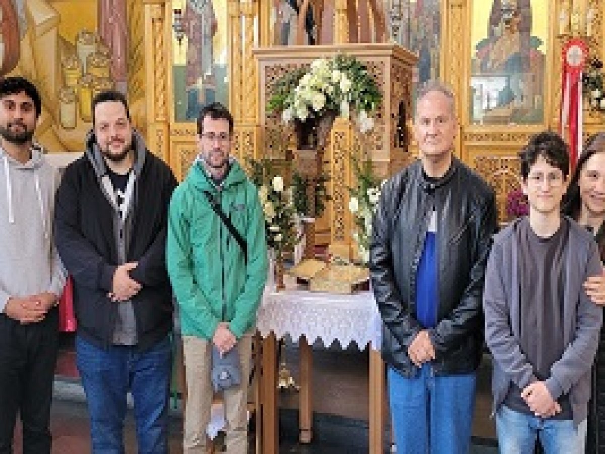 Προσκυνηματική επίσκεψη μελών της «Ενωμένης Ρωμηοσύνης» από Φραγκφούρτη στον Ι. Ν. Υψώσεως του Τιμίου Σταυρού στο Μάνχαϊμ