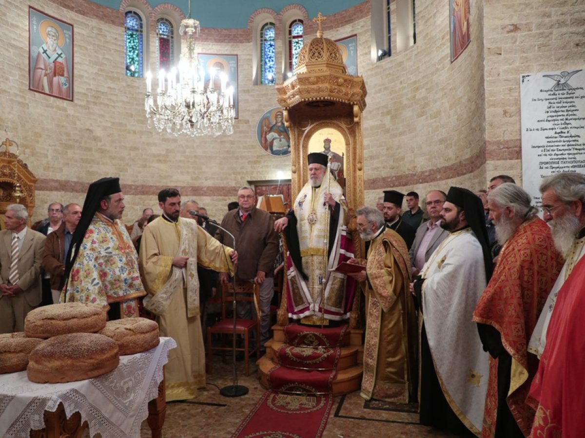 Οι Σύριοι τιμούν την 90η επέτειο της Ευρέσεως της σεπτής εικόνος του Αγίου Δημητρίου