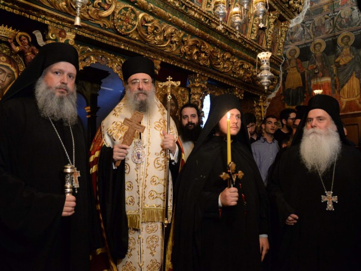Κουρά νέου Μοναχού στην Ιερά Μονή Αγίων Πάντων Τριταίας Πατρών