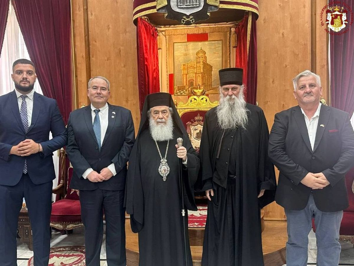 Σειρά επισκέψεων είχε ο Πατριάρχης Ιεροσολύμων