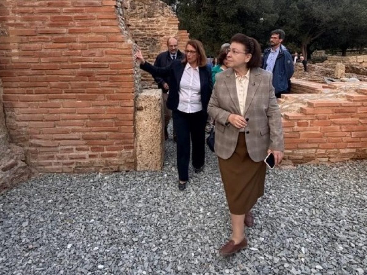 Εγκαινιάστηκαν έργα αποκατάστασης σημαντικών μνημείων στην Αρχαία Ολυμπία