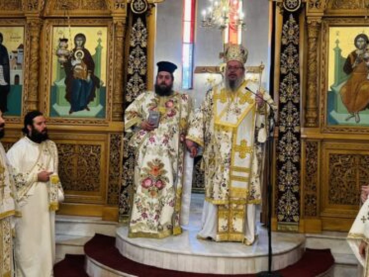 Με λαμπρότητα και κατάνυξη χειροτονία Διακόνου στον Τύρναβο.
