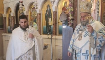 Η μνήμη του Αγίου Δωροθέου στον Ιερό Ναό Αγίου Παϊσίου του Αγιορείτου Κιάφας