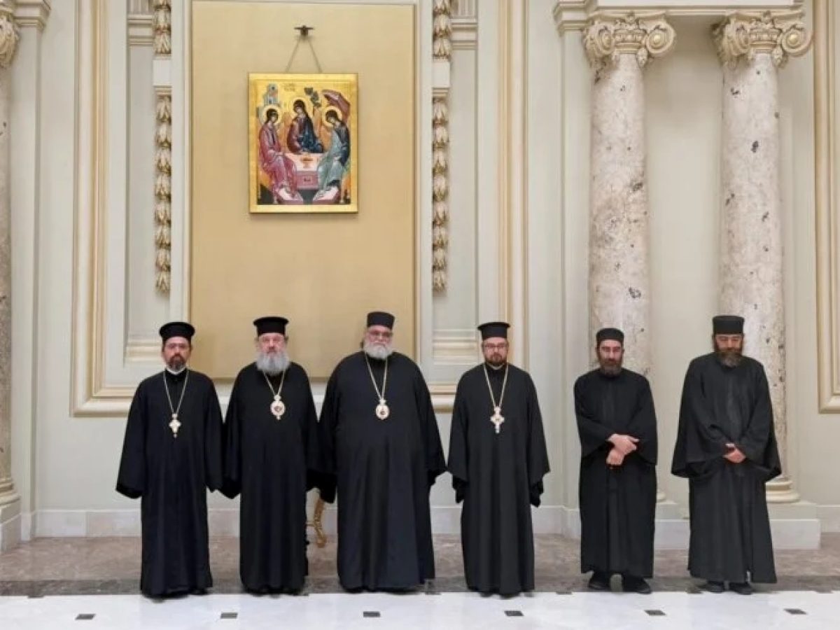 Ο Μητροπολίτης Ταμασού Ησαΐας επισκέφθηκε το Πατριαρχείο Ρουμανίας