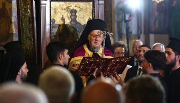 Τα ονομαστήρια του Πατριάρχου στον Ναό του Οικουμενικού Πατριαρχείου στην Αθήνα