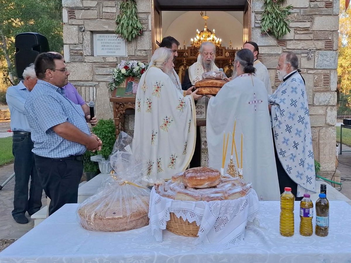 Αρχιερατικός Εσπερινός Αγίων Κηρύκου και Ιουλίτης στην ΑΓΕΤ Αλιβερίου – Orthodox Times