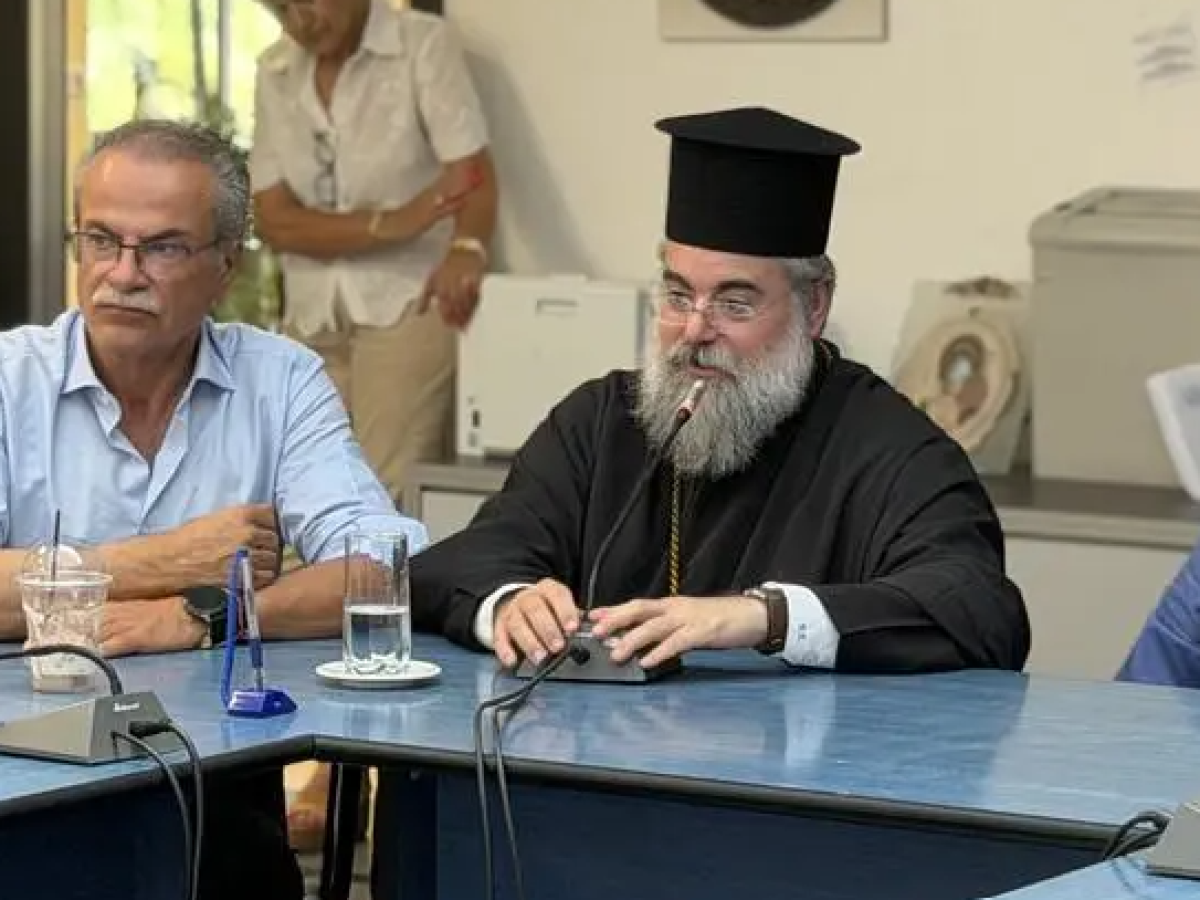 Στον Δήμαρχο Πλατανιά Γιάννη Μαλανδράκη ο νέος Μητροπολίτης Κυδωνίας – Orthodox Times